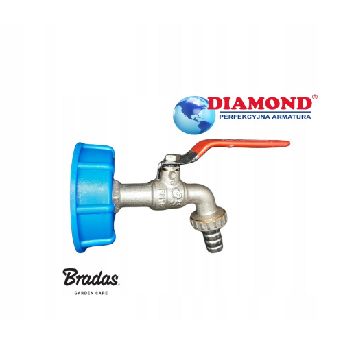 Zawór czerpalny | 1cal | 3/4 cala | 1/2 cala z redukcją S60x6